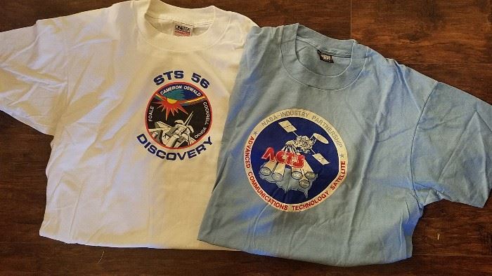 Nasa employee project shirts