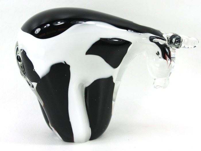 glass cow