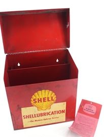 Shell Vintage station box open