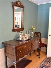 Henkel Harris Virginia Galleries sideboard and mirror
