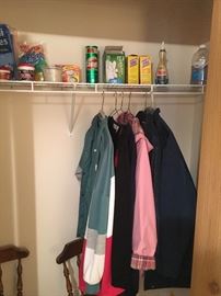 XL Coats & Cleaning Products!