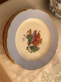 Set of Four Late 19th C. Fruit Plates
