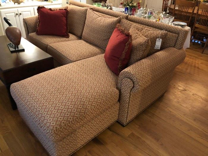 Thomasville Sofa with Chaise Lounge 