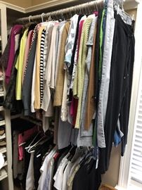 Large Selection of Ladies Clothing, much New With Tag, Lots of Chicos 