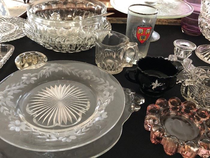 Assorted Vintage Glassware 