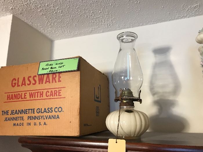 Various Oil Lamps