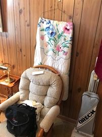 1980's Rocker Glider Chair