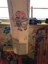 Vintage Raggedy Ann And Andy Quilt