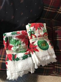 Vintage Christmas Towels