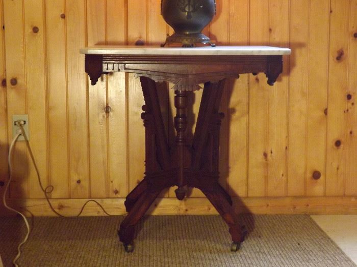Marble Top Parlor table