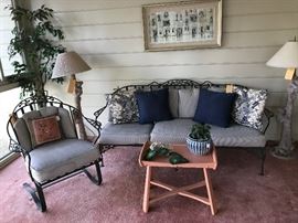Vintage Wrought Iron Furniture