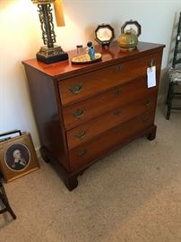 Early 19c Cherry Chest of Drawers