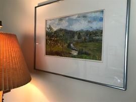 Oil On Paper by Joanne Lauer