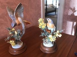 Pair Dorothy Doughty Birds