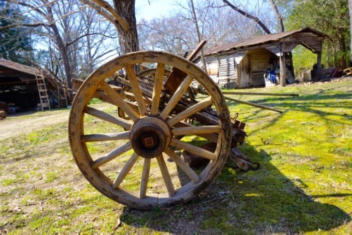 Horse Drawn Wagon (front axle)