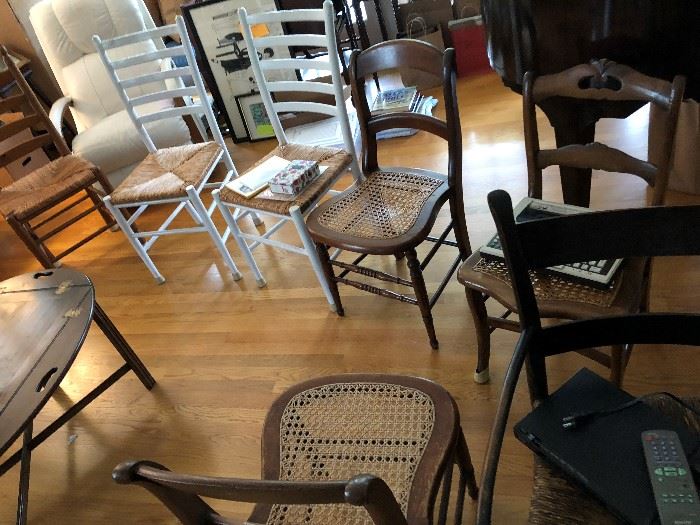 chairs, chairs, chairs