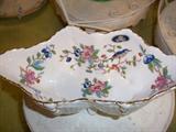 Beautiful Floral and Bird Motif Dish