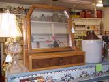 Shaving Stand, Jug, Oil Lamp