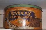 Antique Sausage Tin