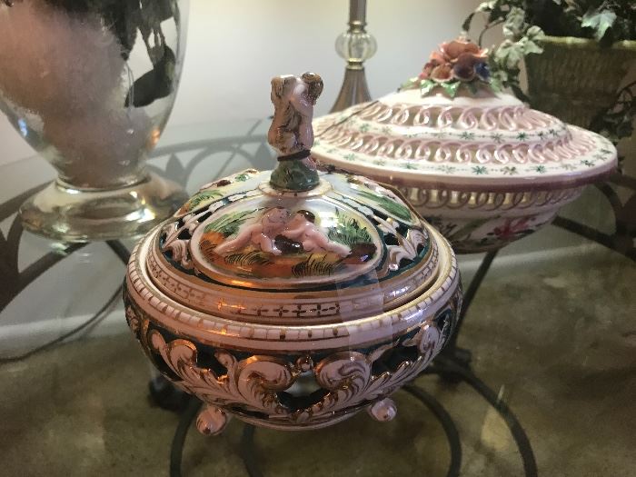 Italian And Capcellini Ceramics