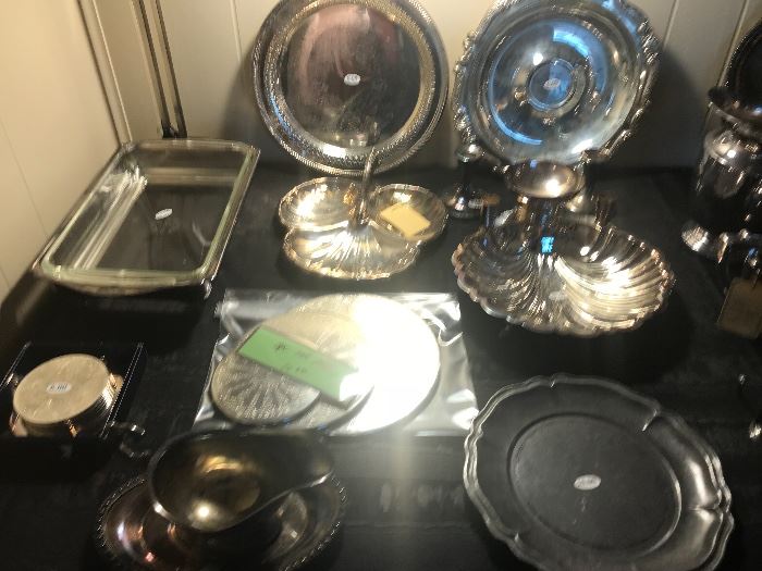Assorted Silver Plated Items