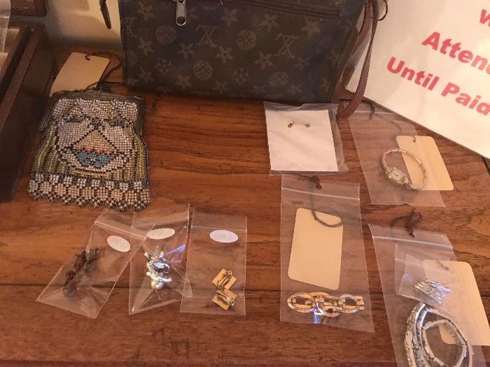 Assorted Vintge And Newer Costume Jewelry ~ Some Silver