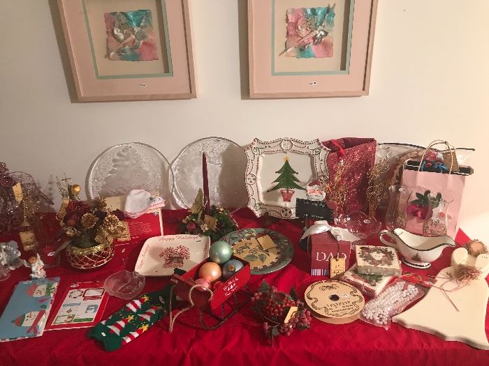 Assorted Christmas And Holiday Items ~ Annalee Items
