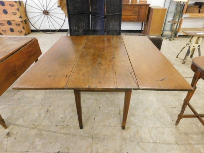 Antique Drop Leaf Farmhouse kitchen table 