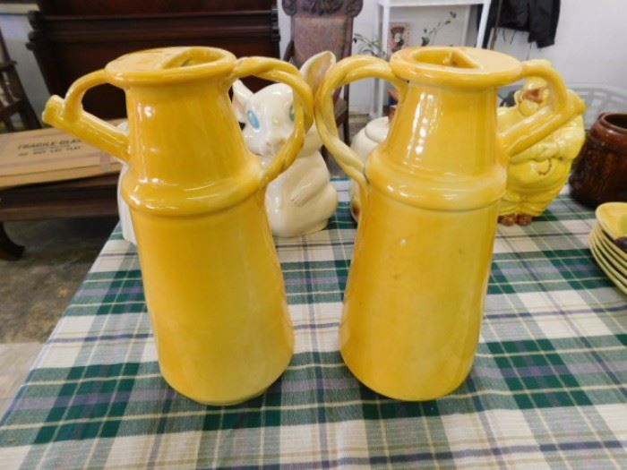 Italian porcelain pitchers 