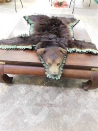 Bear cub rug