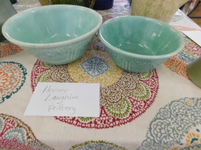 Homer Laughlin pottery bowls