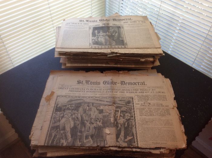 100 plus years st.louis news papers