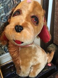 vintage stuffed puppy 