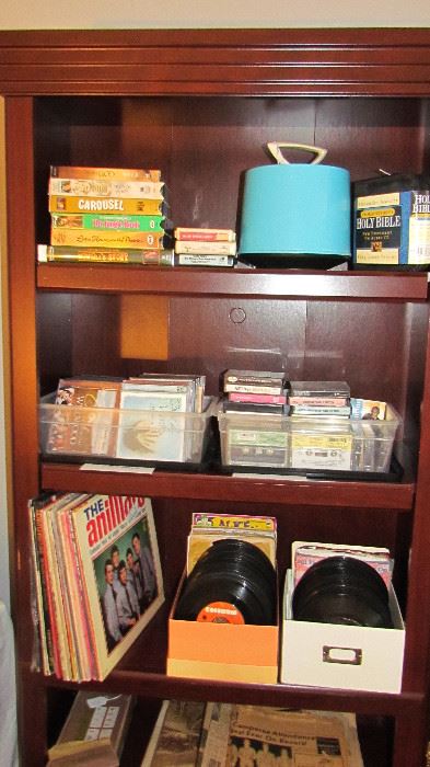Records, CDs, Cassettes