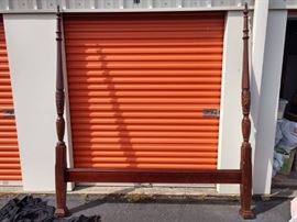 This beautiful poster bed is in a storage facility nearby and can be shown if interested.