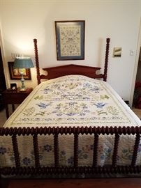 Vintage Jenny Lind Bed