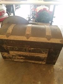 antique trunk