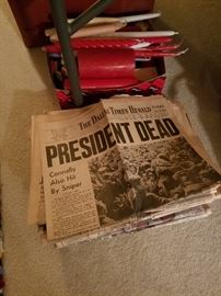old newspapers