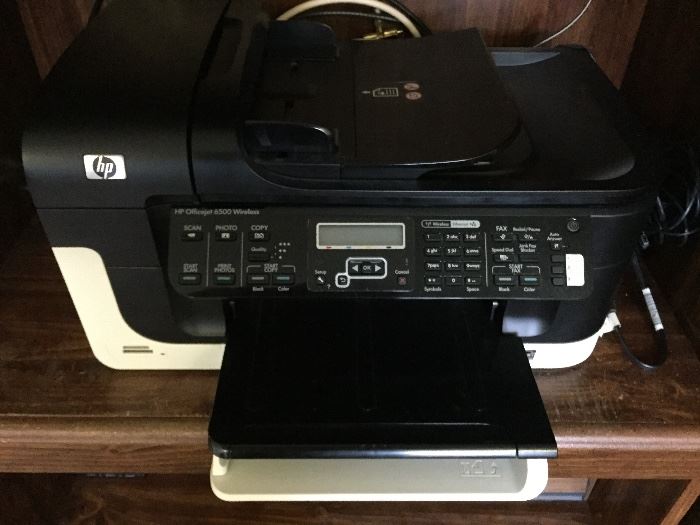 HP Printer: Scanner / Fax 6500