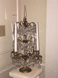 Replicas of the Candelabras from the Governors Mansion.