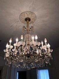 Vintage Chandeliers brought from New Orleans