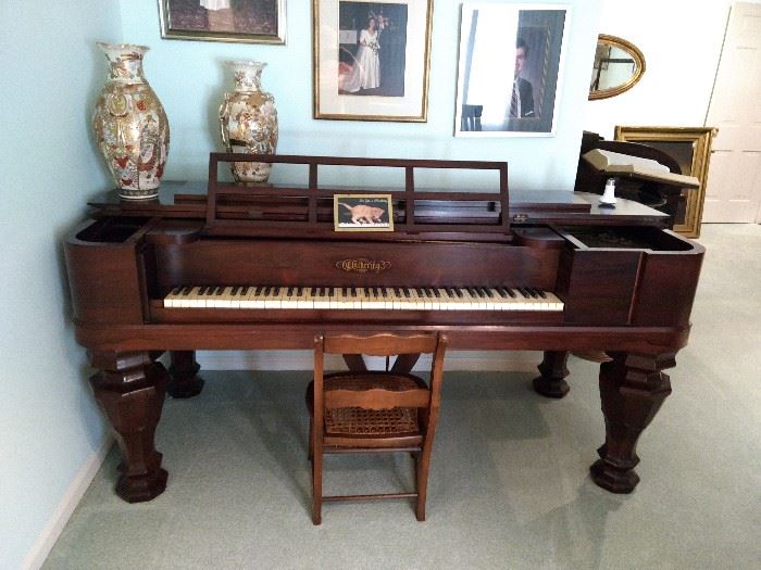 Chickering Square Grand Piano 1830's  $4000