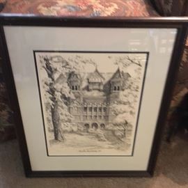 J. MEMORY "THE JULIUS FOUST BUILDING  1891" SIGNED/NUMBERED 4/1000