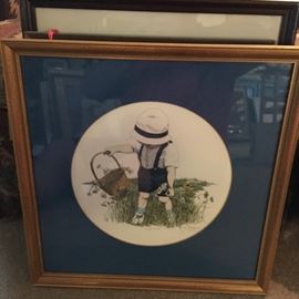 FRAMED T. GRAHAM "A DAISY A DAY" PRINT            
SIGNED/NUMBERED 10/20