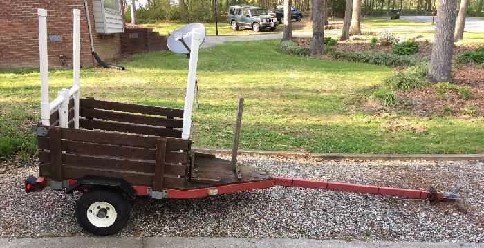 DOUBLE KAYAK TRAILER (TITLED)