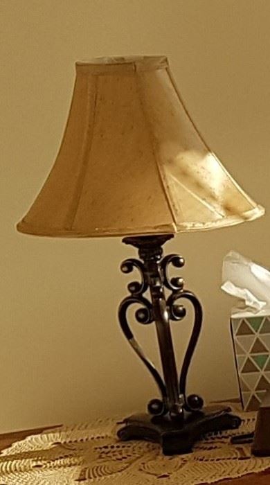 Beautiful Metal Side Lamp