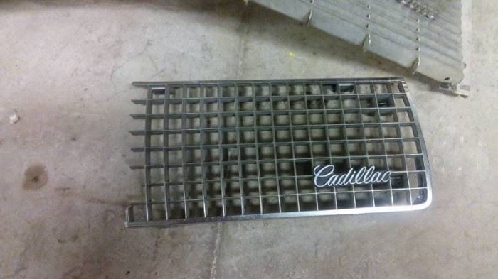 Pair Of Cadillac Front End Grills