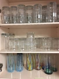Ralph Lauren Glen Plad crystal glassware 