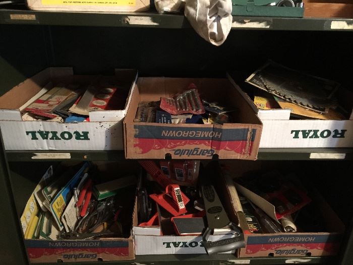 Vintage tools in original packages