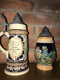 GERMAN BEER STEINS